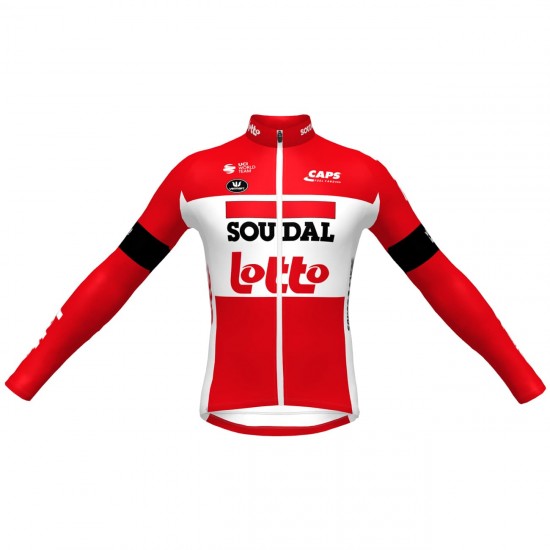 LOTTO SOUDAL 2022 wielershirt met lange mouwen professioneel wielerteam