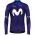 MOVISTAR 2023 wielershirt met lange mouwen professioneel wielerteam