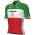 Team Jayco AlUla Italiaans kampioen 2023 wielershirt met korte mouwen - ALE professioneel wielerteam
