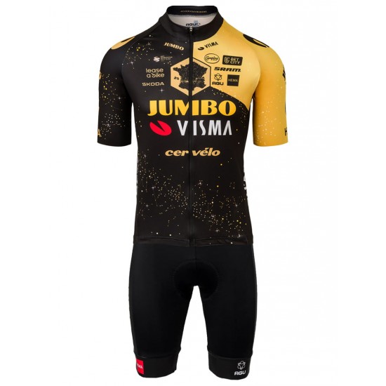 TEAM JUMBO-VISMA Tour de France Editie 2023 set (jersey + koersbroek) professionele wielerploeg