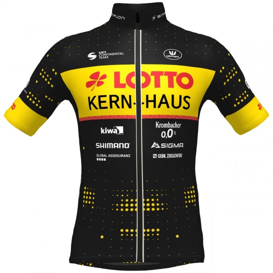 Team Lotto-Kern Haus 2022 wielershirt korte mouw (lange ritssluiting) professioneel wielerteam