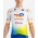 Team TotalEnergies 2022 wielershirt korte mouw (lange rits) professioneel wielerteam